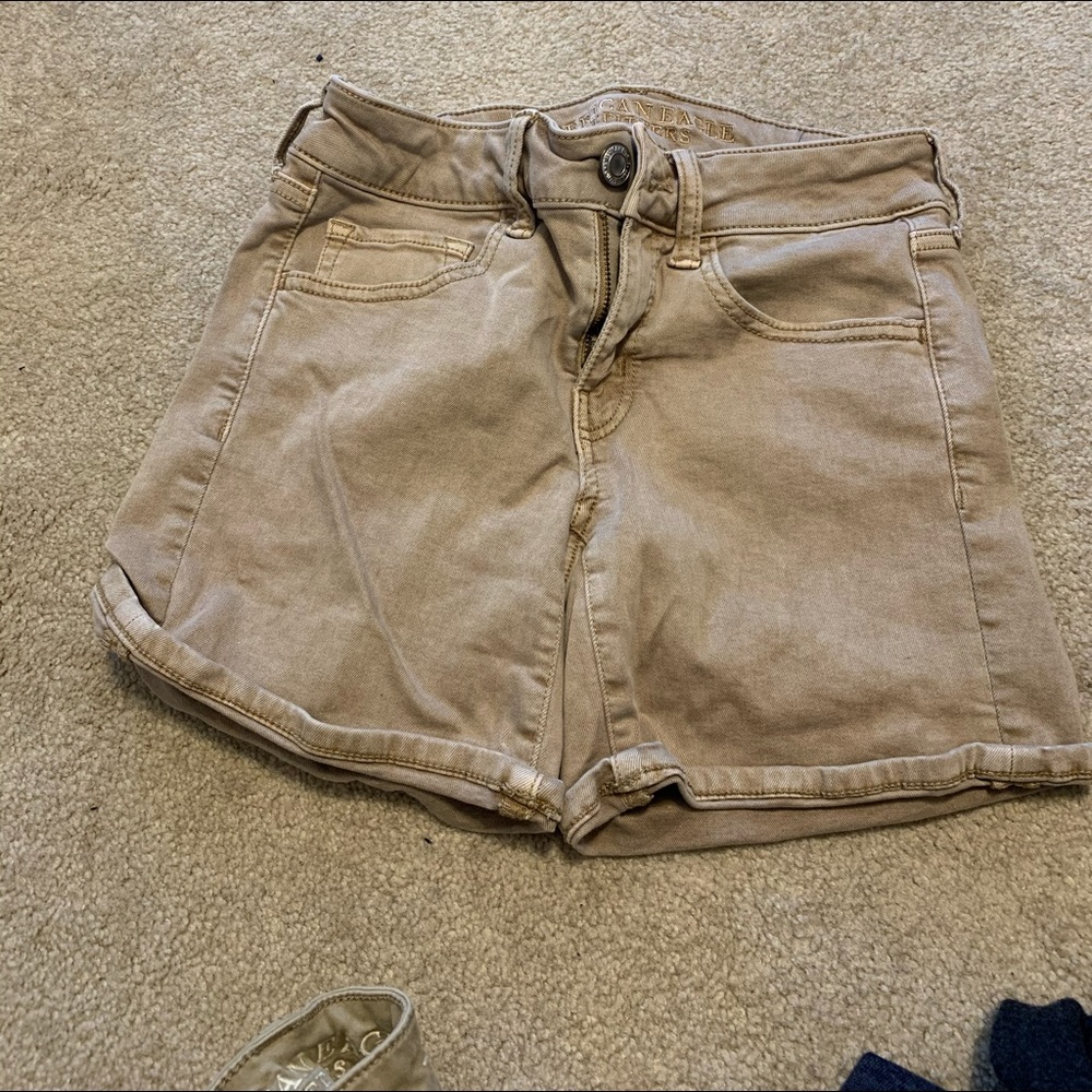 American Eagle Khaki Shorts